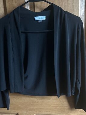 Calvin Klein black bolero